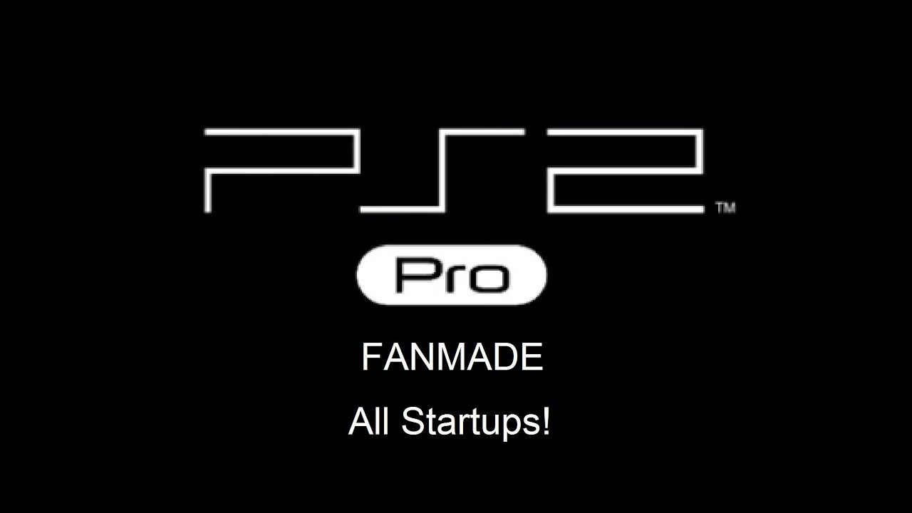 PS2 Pro Fanmade All Startups (Read The Description)