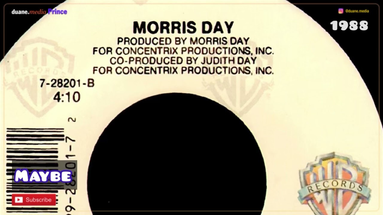 Morris Day, Maybe [non-LP] with wife, Judith Day (1987) | Prince 6 Degrees @duane.PrinceDMSR