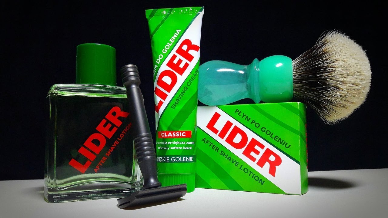 Бритьё. RazoRock LUPO, крем для бритья и лосьон Lider Classic, Yaqi 24mm, Astra
