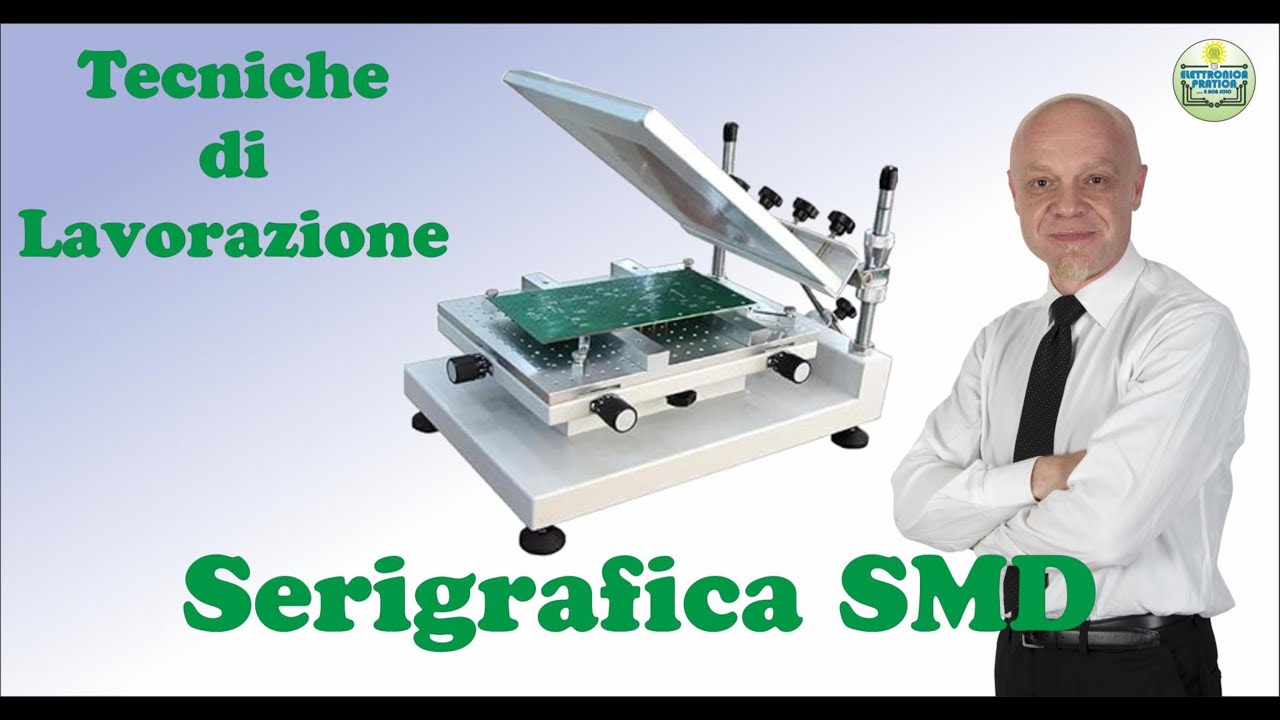 Tecnica di Stesura della Pasta Saldante su PCB