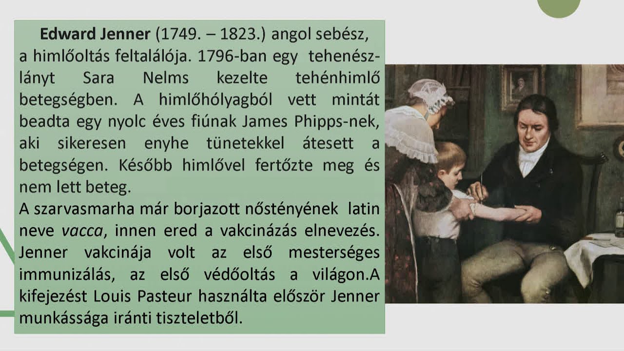 Az immunitás és a védőoltások