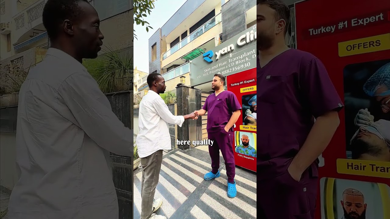 Sudan Se Aaye Passant Ka Hair Transplant India Mein | Before After&rdquo;