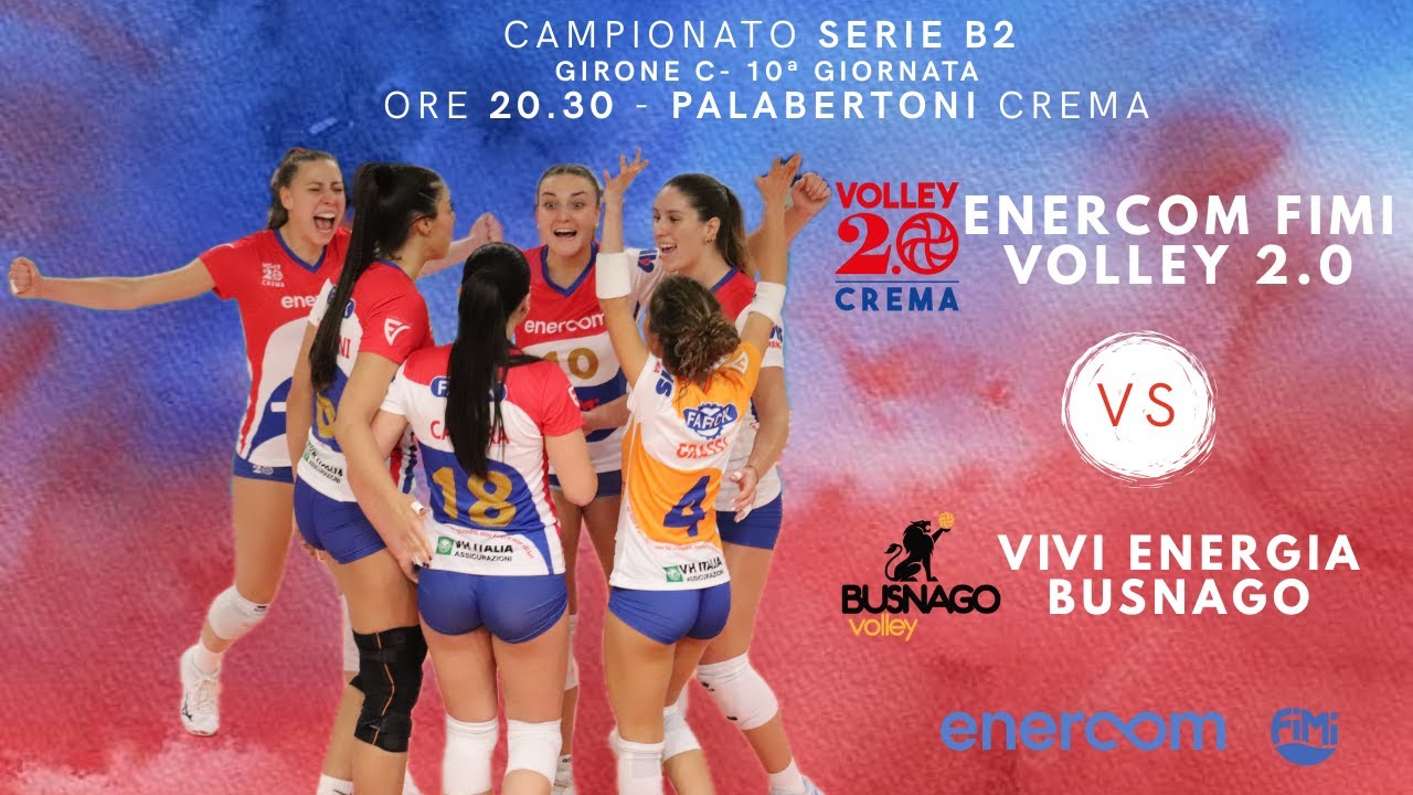 Diretta | Enercom Fimi Crema – Vivi Energia Busnago | Campionato Serie B2 - Girone C