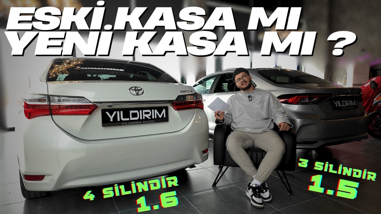 SİLİNDİR SAVAŞLARI, YENİ KASA COROLLA MI, ESKİ KASA COROLLA MI ? KARŞILAŞTIRMA