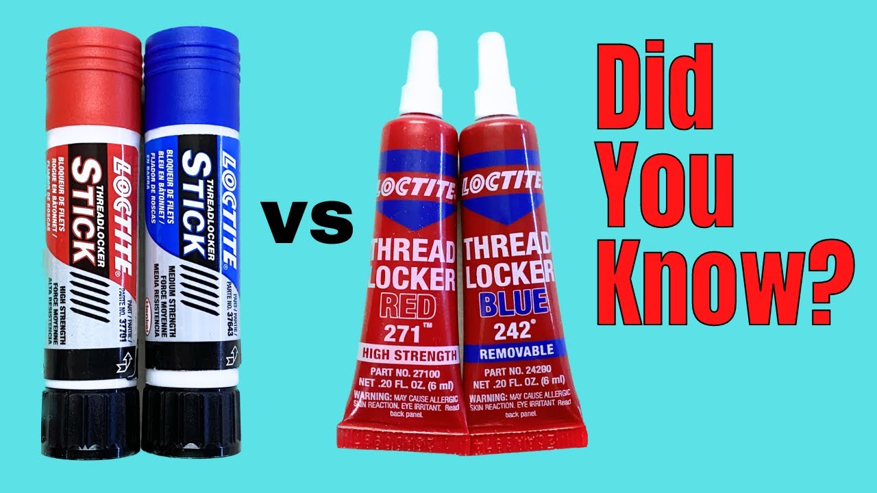 Nuts & Bolts - Loctite Threadlocker Gel vs Liquid