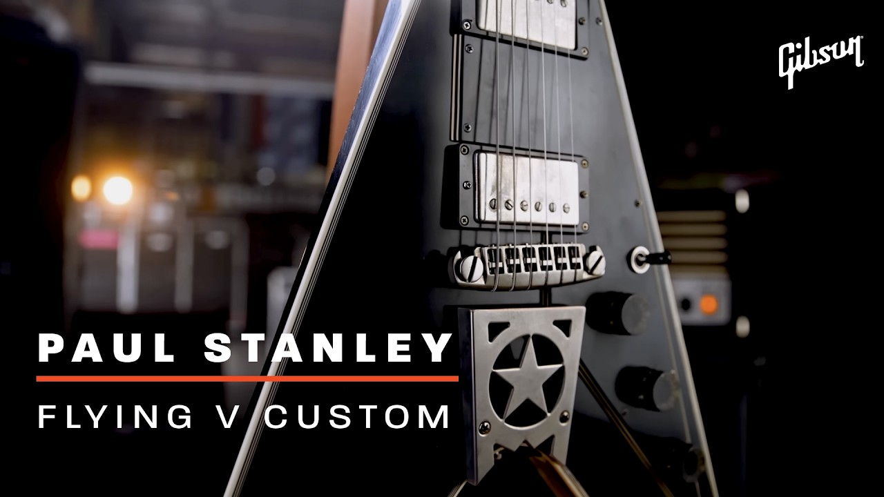 The Collection: Paul Stanley of KISS Gibson Custom Flying V Custom
