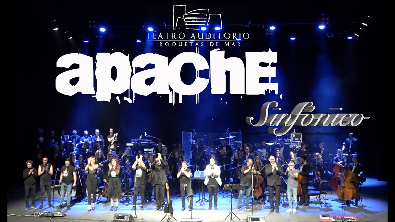 Concierto Grupo Apache en Sinfónico. Teatro Auditorio Roquetas (Almería) 16/11/2019