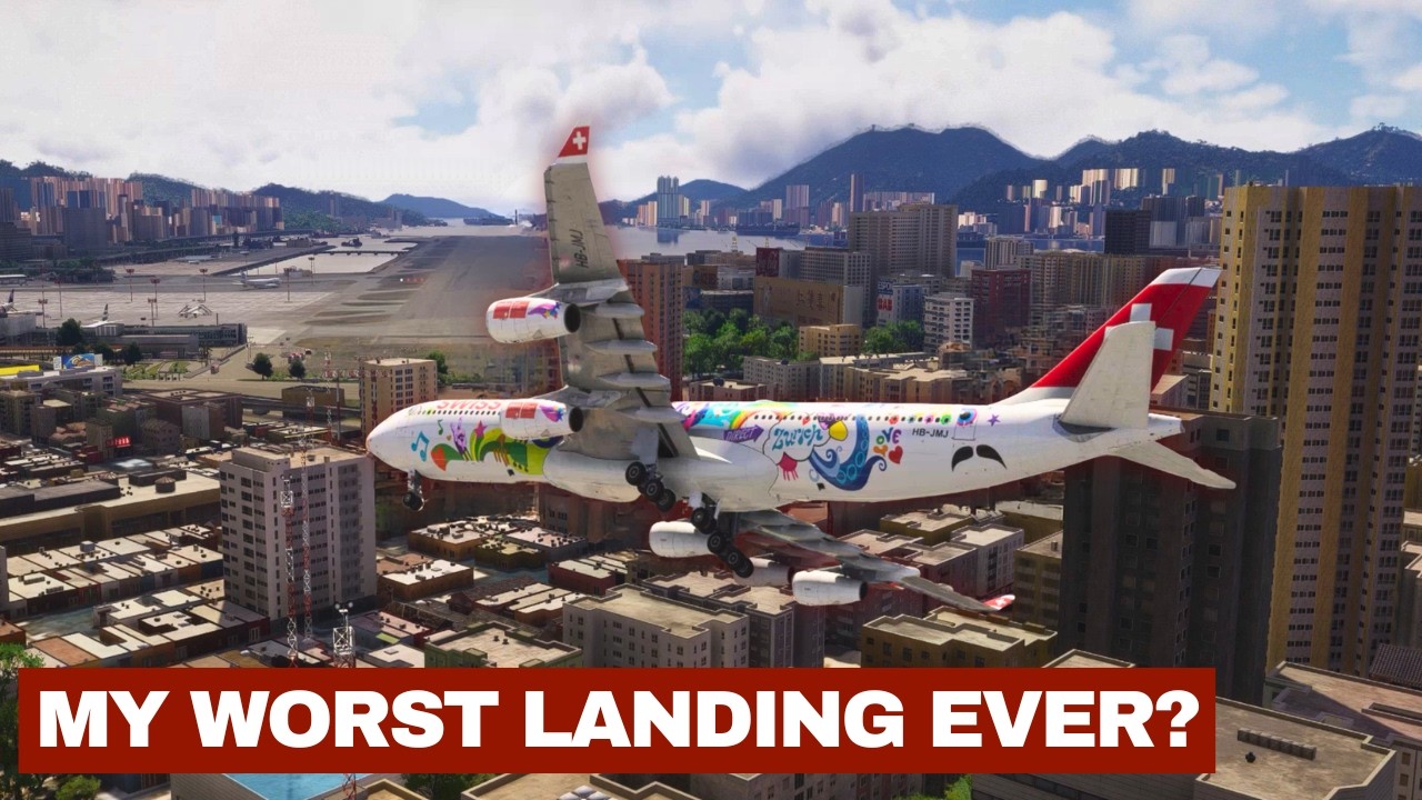The Most CHALLENGING Approach On LIVE ON VATSIM - Kai Tak Airport