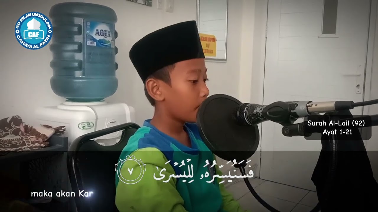 SURAH  AL LAIL 1-21 (92) - M. ZAKI RAHADIAN