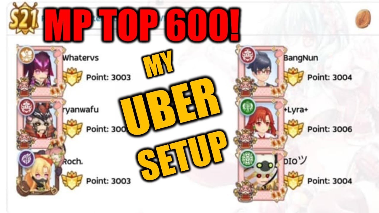 Morroc Uber! MP Season 21 Rankerist!