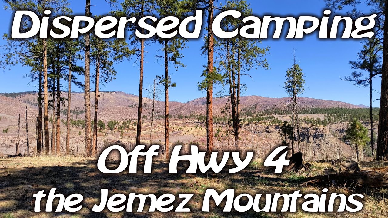 FREE Camping in Jemez Mountains, New Mexico |  Amazing Dispersed Camping with killer views!