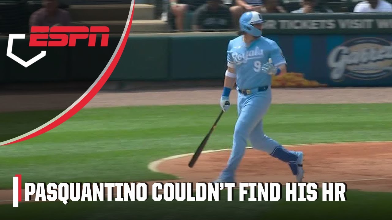 Винни Паскуантино не понял, что выбил хоум-ран 😂 | ESPN MLB