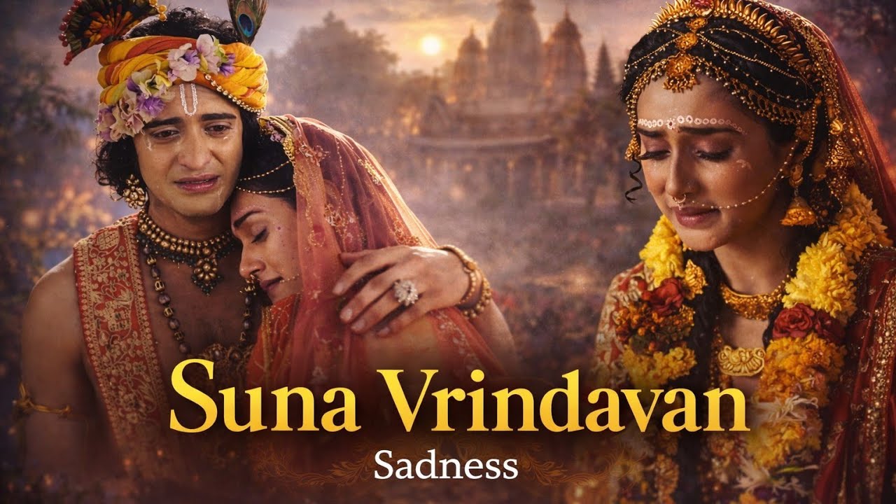 Suna Vrindavan | Radha Krishna Virah | Sad Sufi Bhajan | Heart Touching Devotional