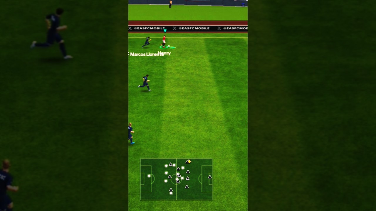 T.Henry with some quick feet 👣 #fcmobile #headtohead #onlinematch