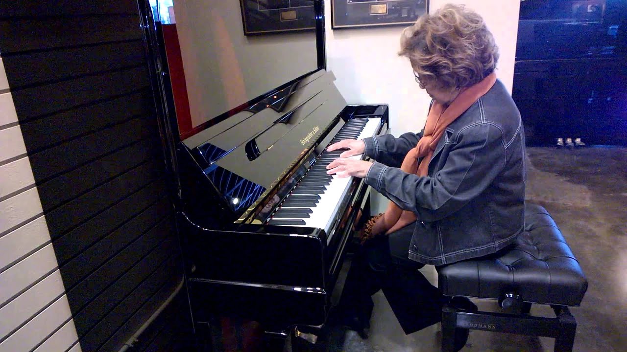 Steingraeber Upright Piano played by Victoria Bragin at R.Kassman Pianos