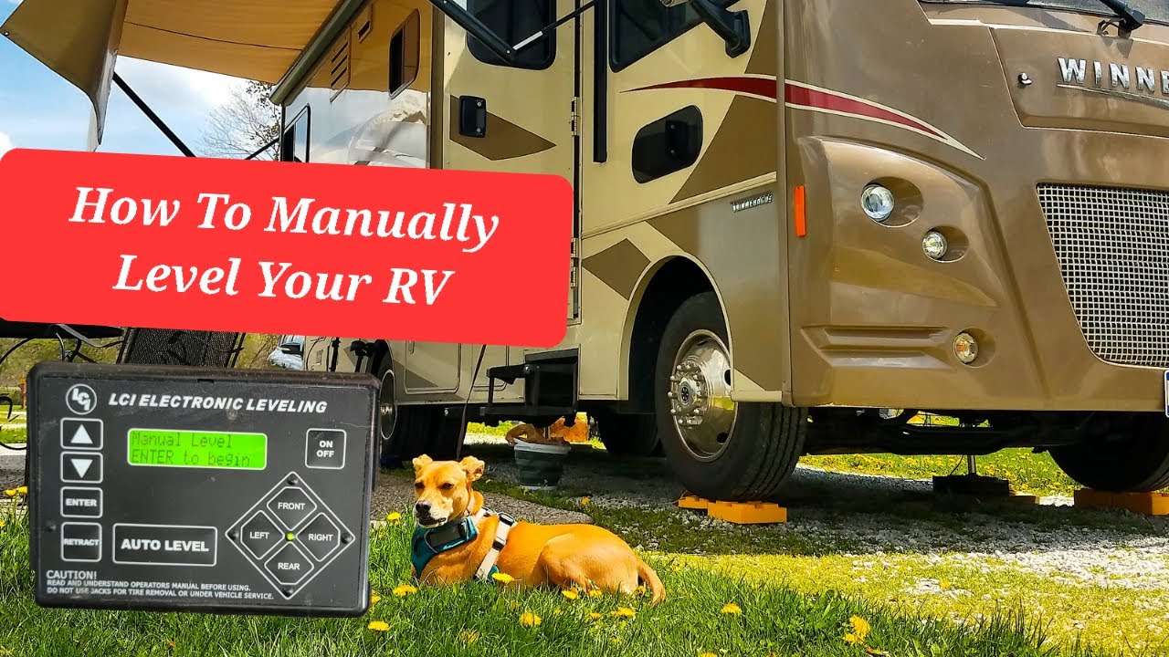 How to Manually Level an RV Using A LCI System Instead of Using The Auto Level