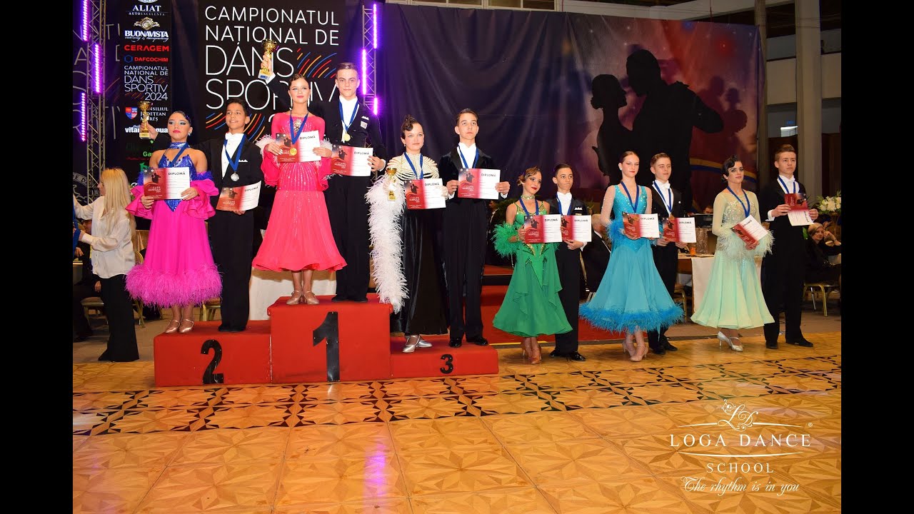 Loga Dance School la Cupa Muresului - Open Basic Standard (12-15 ani) Ballroom Dancing