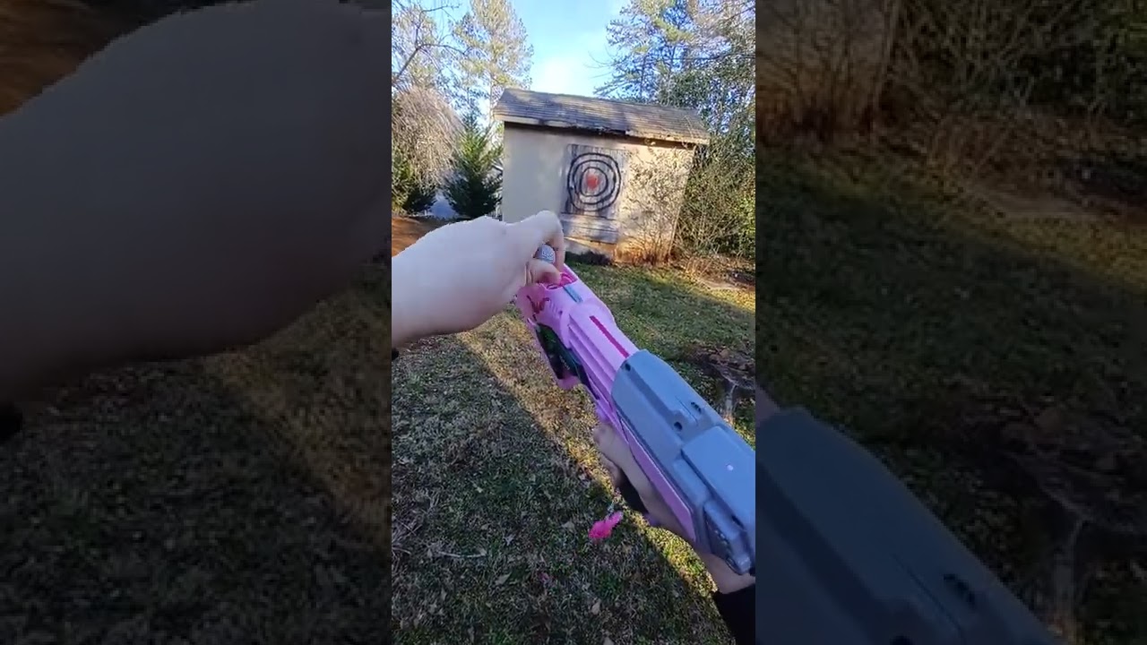 Nerf Overwatch D.VA Blaster Reload!