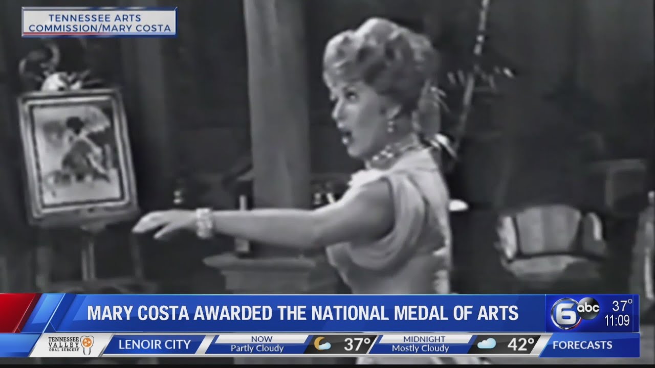 Mary Costa awarded the National Medal of Arts