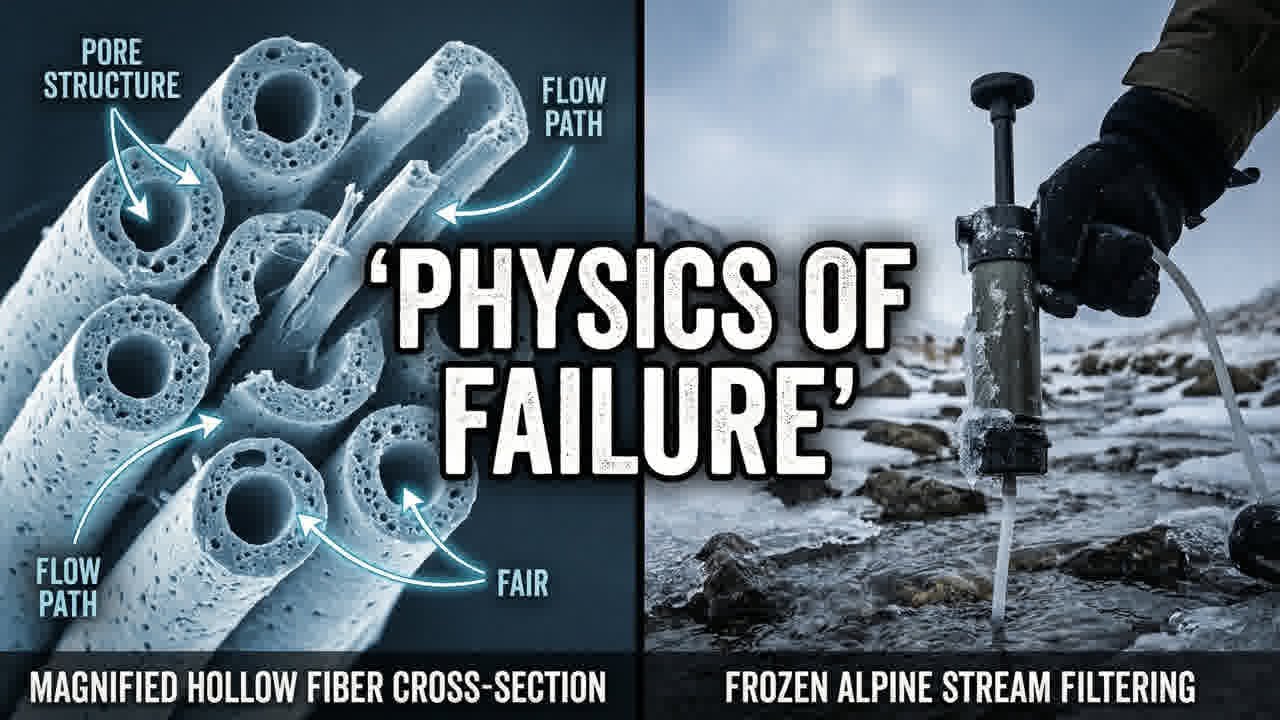Backcountry Water Filtration: Viruses vs. Bacteria & Filter Failure Physics