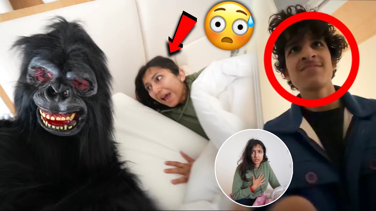 Gorilla Prank On Avantika 😧 Gone Horribly Wrong 😭 @souravjvlogs #souravjoshivlogs Sourav Joshi Vlogs