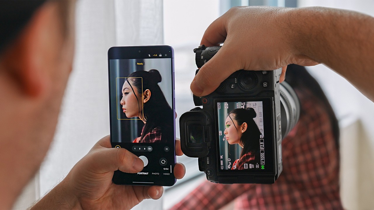 Сравнение камер Galaxy S26 Ultra и Professional — портретный режим.