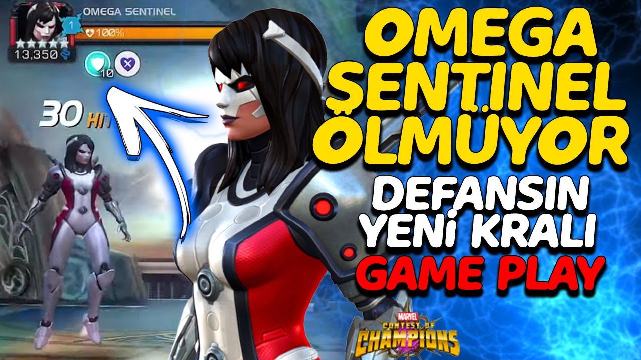 DEFANSIN YENİ KRALI &Ccedil;LMEYEN OMEGA SENTINEL - MCOC OMEGA  SENTINEL GAME PLAY -- MCOC