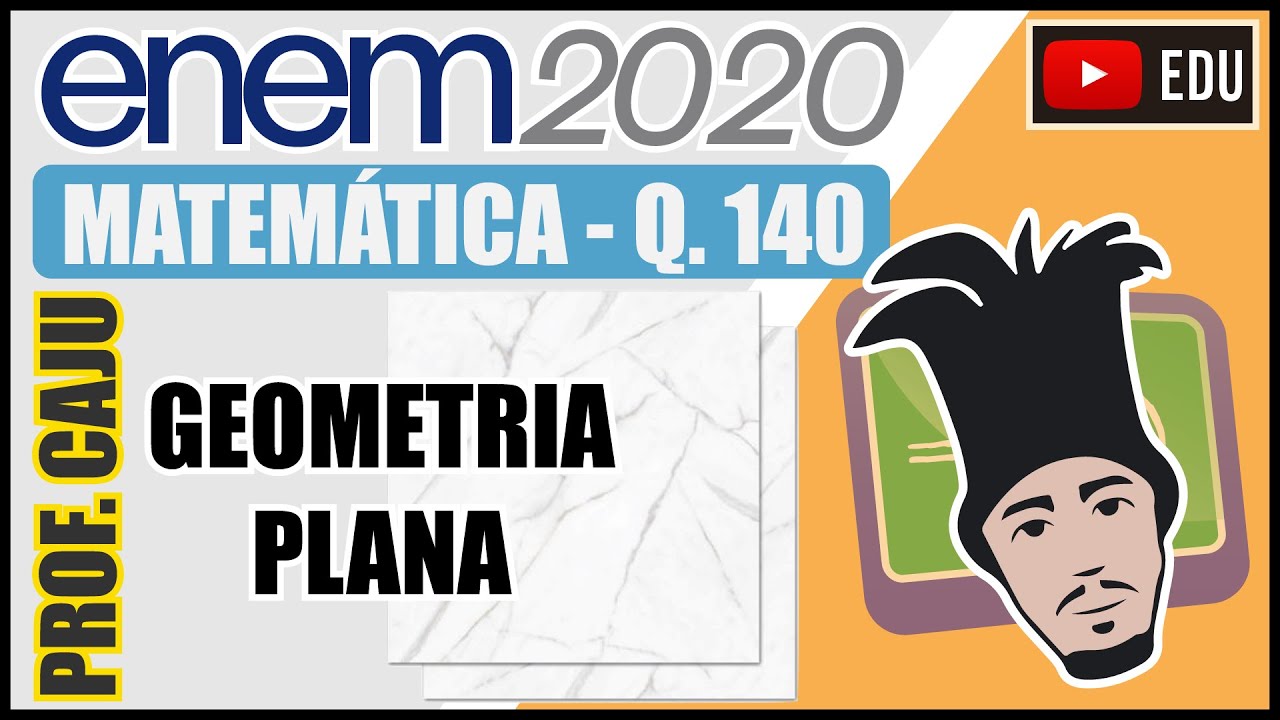 [ENEM 2020] 140 📘 GEOMETRIA PLANA O proprietário de um apartamento decidiu instalar porcelanato no