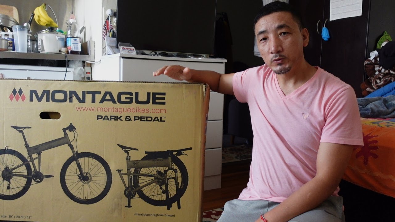 MY FIRST FOLDING BIKE # Montague Boston # Tvlog