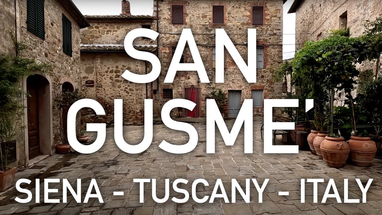 San Gusmè, Castelnuovo Berardenga #Siena #Tuscany #Italy #4K #HD