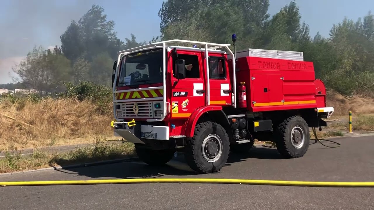 CCFM CS Marmoutier sur feu de broussailles