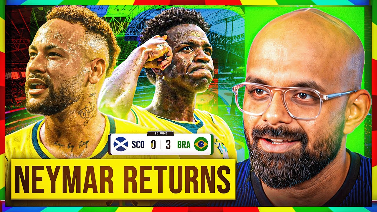 NEYMAR RETURNS VINICIUS SUBLIME