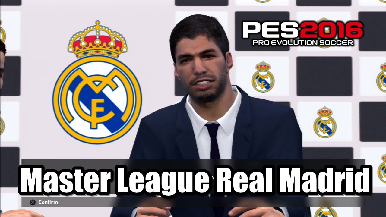 PES 2016 Master League Real Madrid Transfer