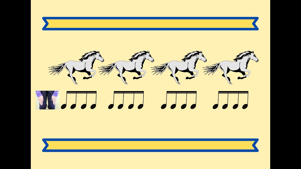 La Carrera de Caballos - Musicograma