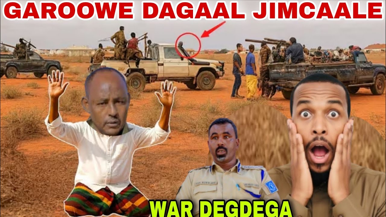 DEGDEGA:DAAWO GAROOWE DAGAAL HUBKI GARAAD JAMAC LAGALA GOOSTAY OO LAQABTAY NIMANKI OO GACANTA...