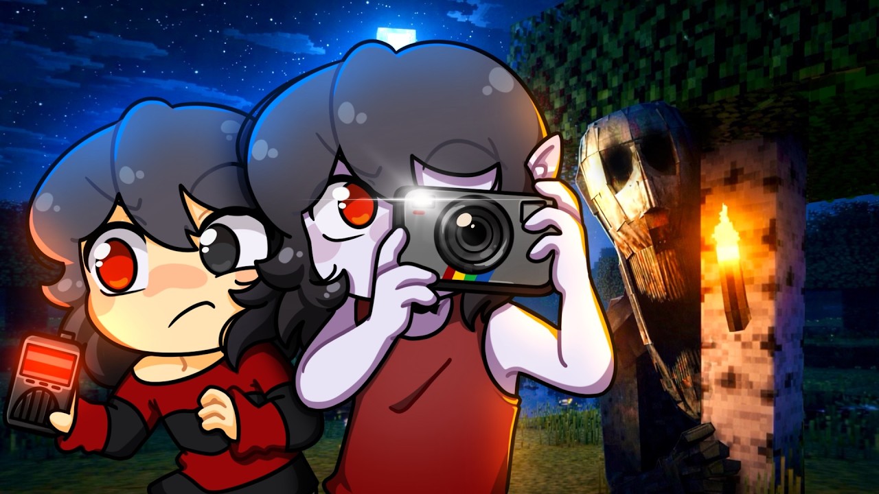 tem um IDOL perseguindo a gente no MINECRAFT!