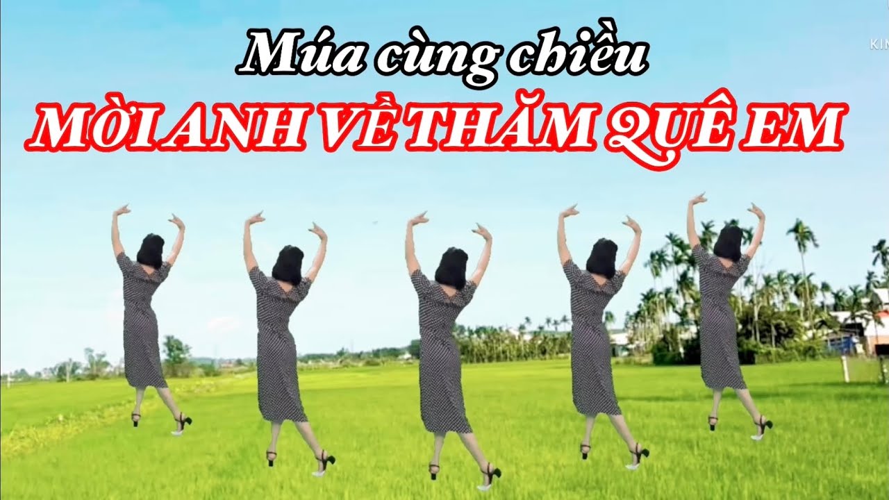 BÀI CÙNG HƯỚNG : MỜI ANH ĐẾN THĂM QUÊ EM / LINK BÀI HƯỚNG DẪN CHẬM Ở DƯỚI VIDEO NÀY 👇