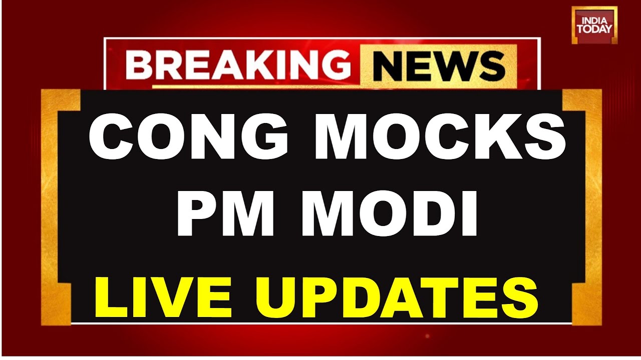 LIVE: Congress Mocks PM Modi With 'Chai Wala Modi' With AI Video | Cong Posts AI Video Mocking PM
