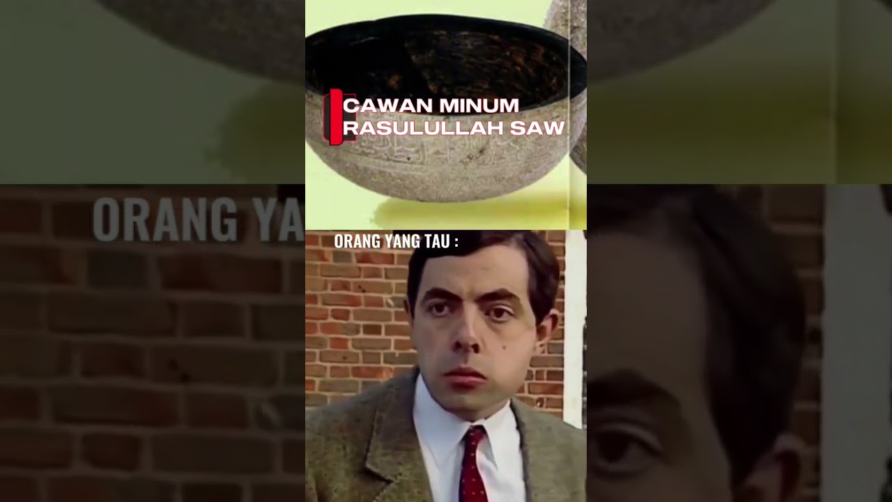 cawan minum Rasulullah Saw