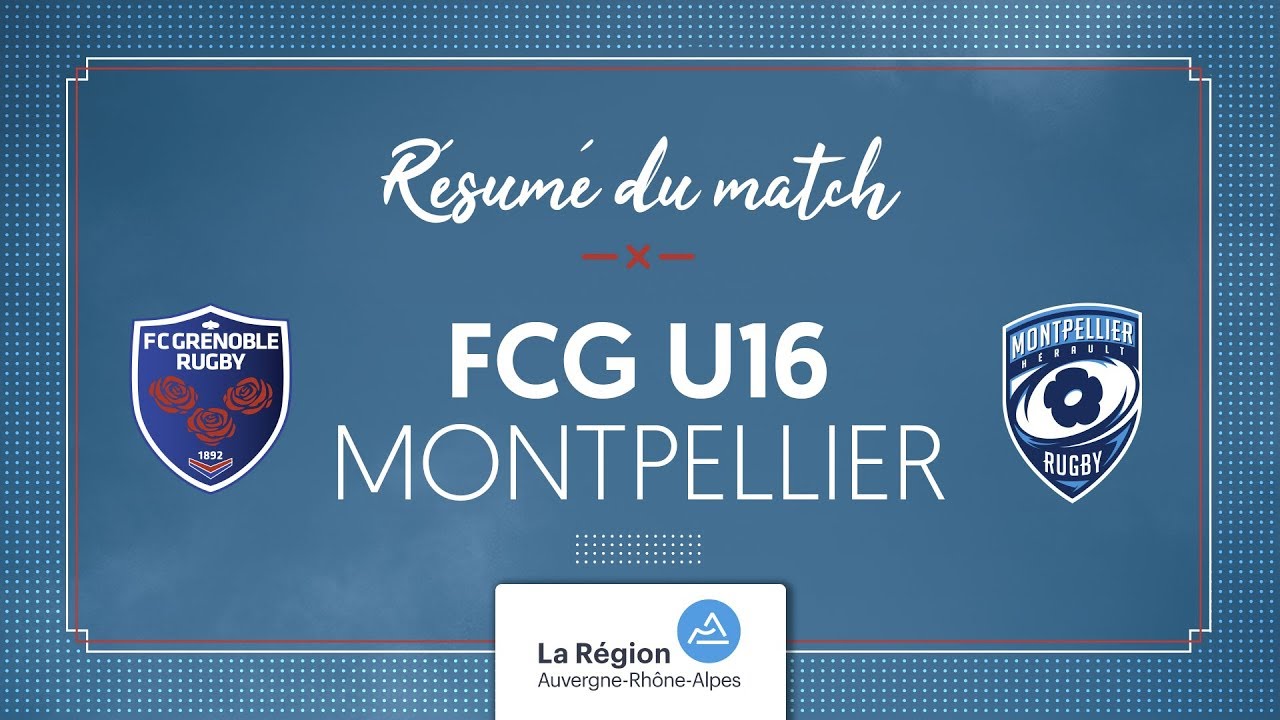Cadets FCG - Montpellier : le résumé vidéo