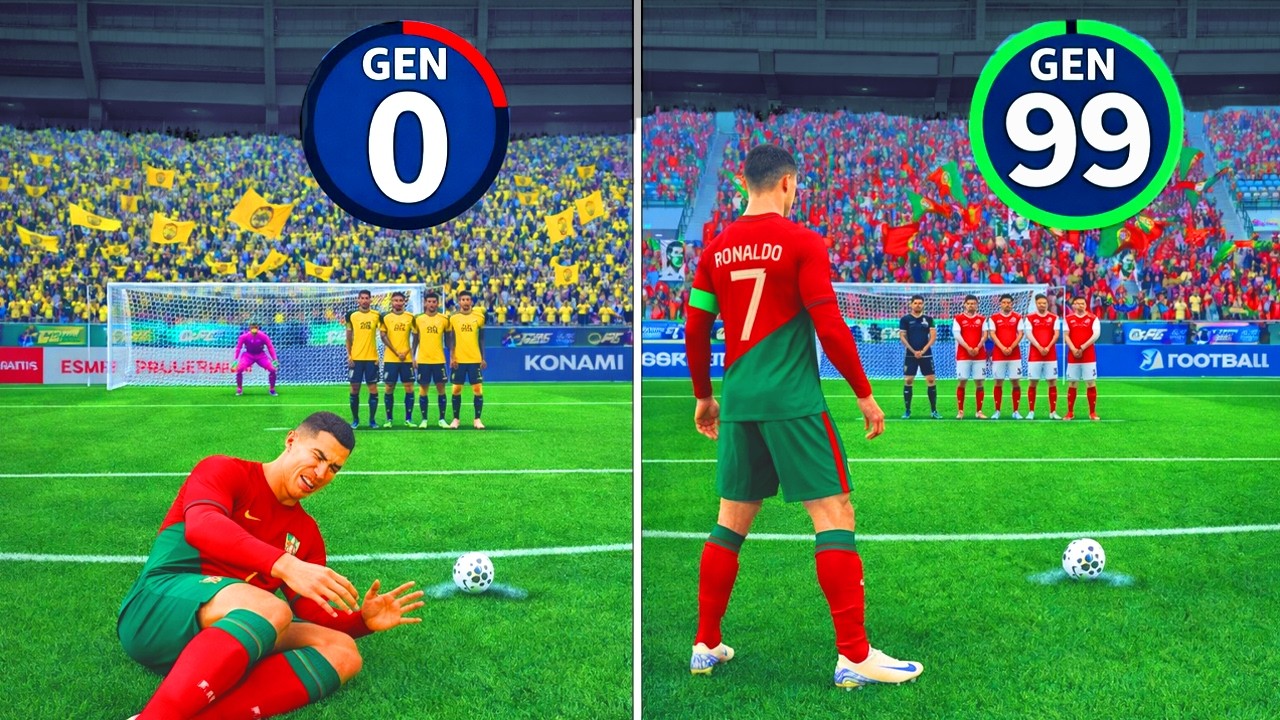 Chaque But sur Coup Franc de Ronaldo fait Augmenter Sa Moyenne !