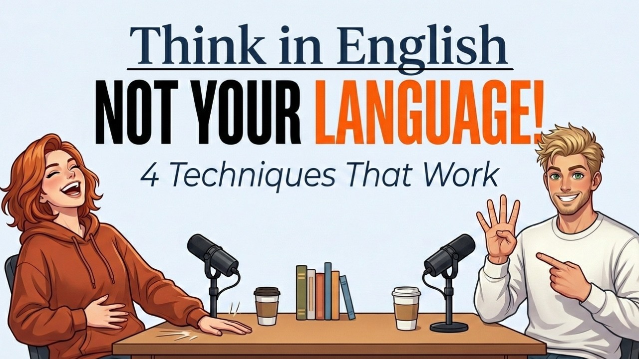 Why You Can't Think in English (and How to Fix It) | English Podcast.