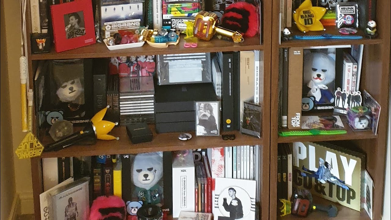 👑 My BIGBANG Collection - Shelf Tour 💛 15 Years Anniversary 👑👑👑👑👑