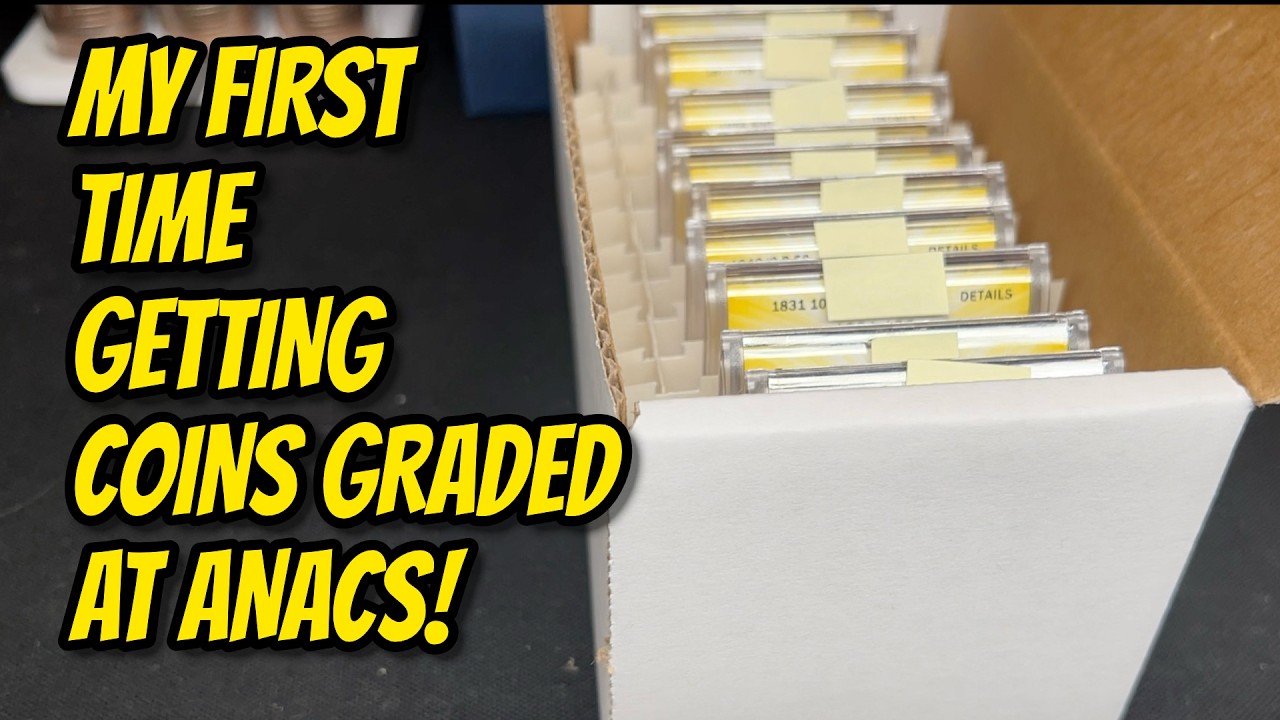 FIRST TIME GRADING COINS AT ANACS!  RESULTS WERE... SURPRISING!