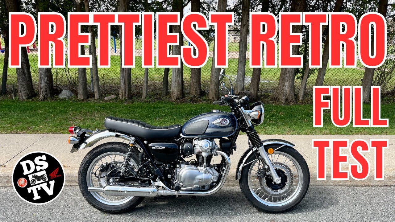 Лучший ретро-байк? Тест и обзор Kawasaki W800