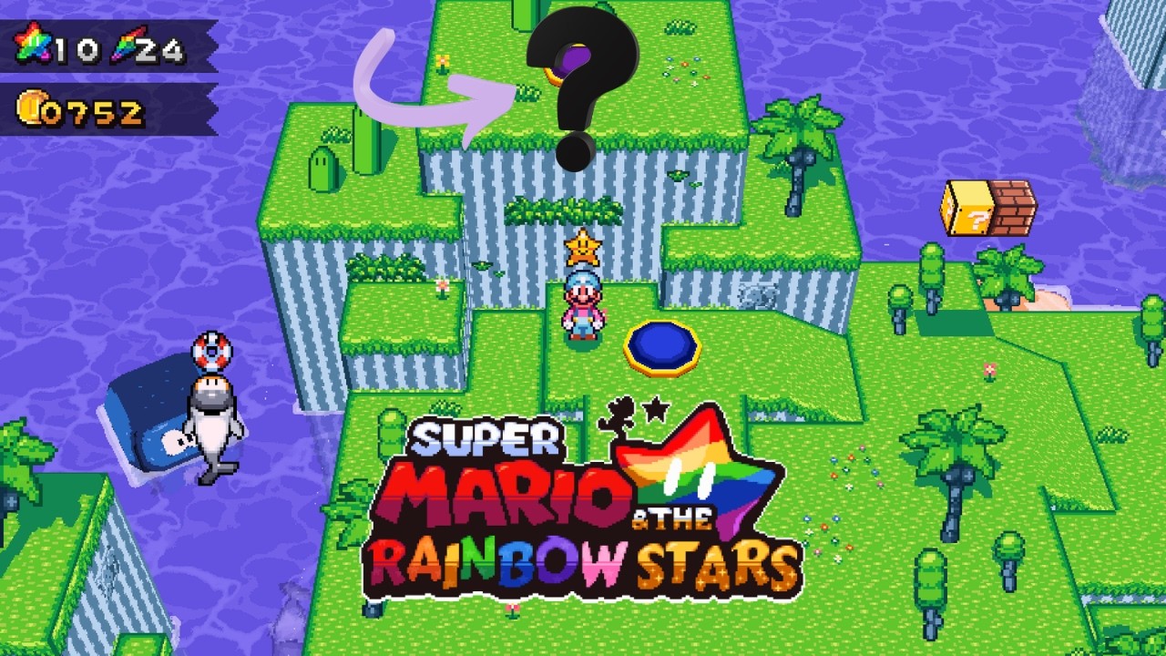 ACHEI UMA FASE SECRETA NO MARIO & THE RAINBOW STARS!!!