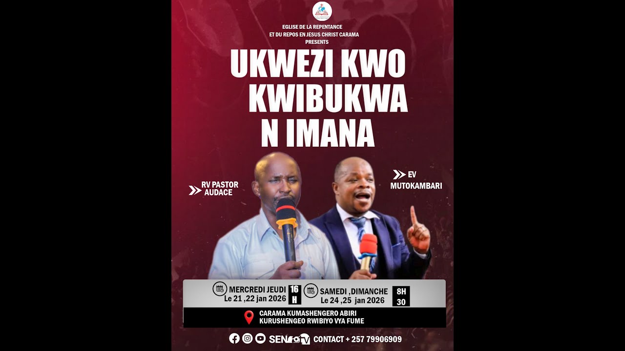 AMASENGESHO YO KUKARAGO    WhatsApp: +25779906909 ,69608892