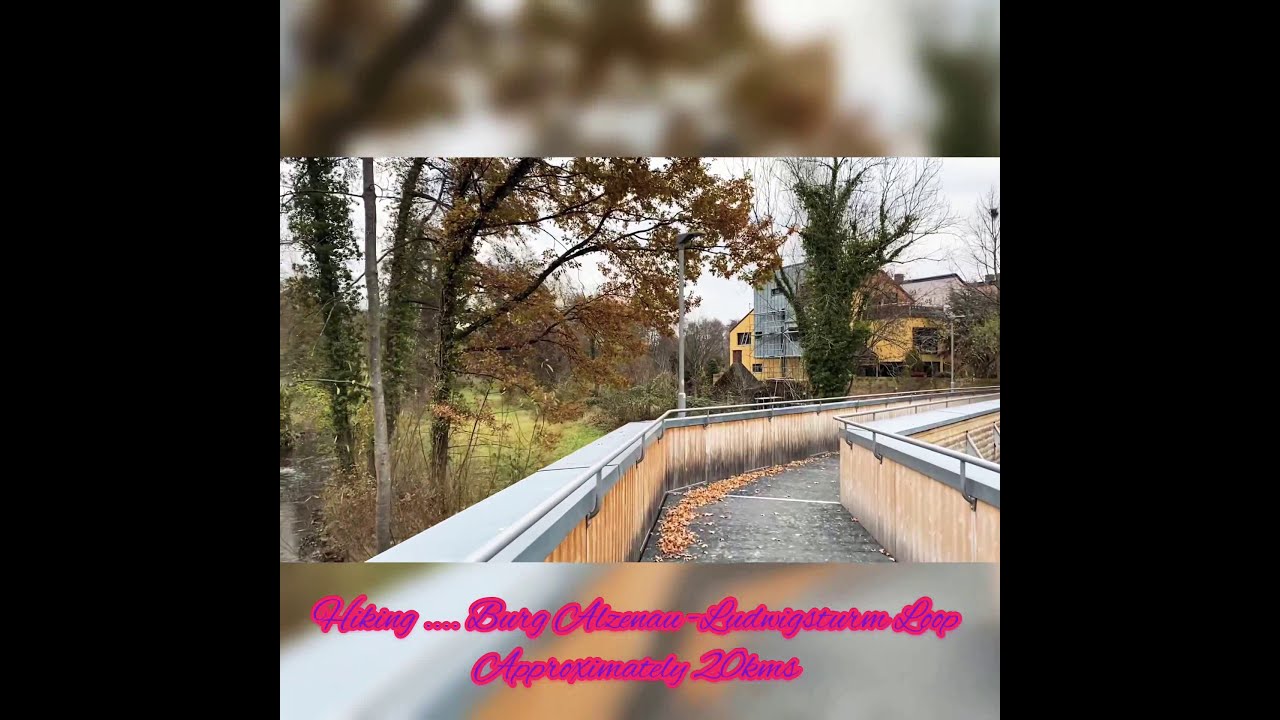 Places to visit in Germany|Day Trip |Hiking in Germany- Burg Alzenau - Ludwigsturm