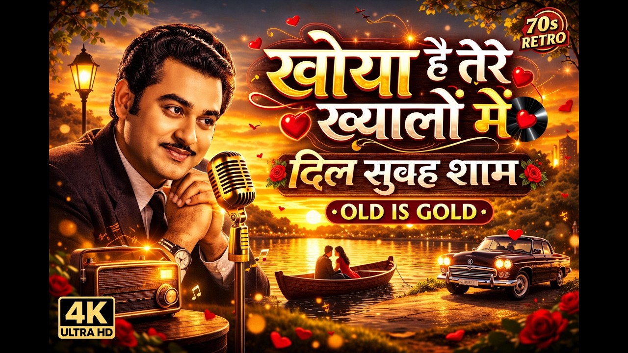खोया है तेरे ख्यालों में दिल सुबह शाम | दिल को छू लेने वाला Old Is Gold Hindi Song | Sunheri Sur