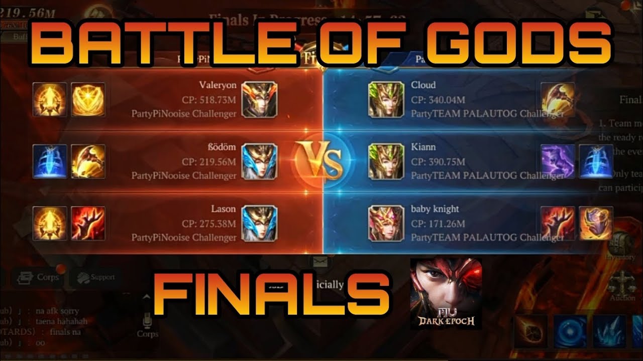 MU DARK EPOCH | BATTLE OF GODS, FINALS-CHAMPIONS| DARK WIZARD ENE